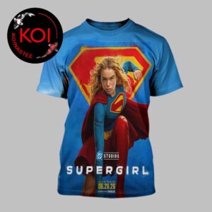 Supergirl 2026 DC Studio In Theater June 26th Official All Over Print T-Shirt