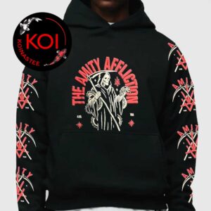 The Amity Affliction 2026 Tour Skull All Over Print Hoodie