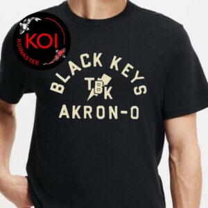 The Black Keys Lighting Blockletter Unisex T-Shirt Crewneck