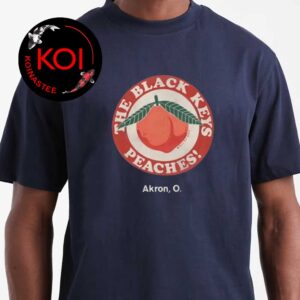 The Black Keys Peaches 2026 Akron O Unisex T-Shirt