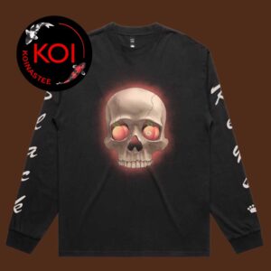 The Black Keys Skull Peach Eyeball All Over Print Long Sleeve
