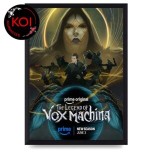 The Legend Of Vox Machina Season 4 On June 3 2026 Home Decor Poster Canvas