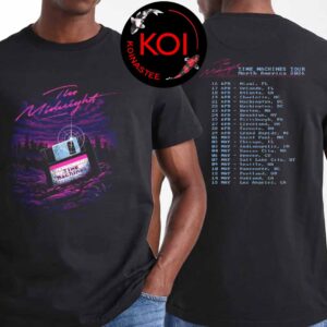 The Midnight Band 2026 North American Tour Dates Two Sided T-Shirt
