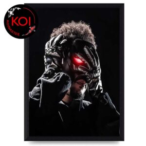 The Weeknd CDMX 2026 Mask Home Decor Poster Canvas