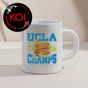 UCLA Bruins Gameday Couture Women’s Basketball 2026 NCAA National Champions Ceramic Mug Cup