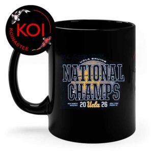 UCLA Bruins Women’s Basketball 2026 NCAA National Champions Confetti Ceramic Mug Cup