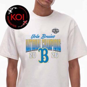 UCLA Women’s Basketball 2026 NCAA National Champions Classic T Shirt