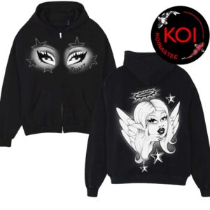 Up Until Dawn Eyes Zip Hoodie