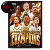 Michigan Men’s Basketball 2026 NCAA National Champions Home Decor Poster Canvas