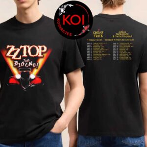 ZZ Top 2026 Tour Dates The Big One Two Sided T-Shirt