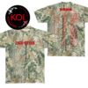 Zach Bryan 2026 With Heaven On Tour Dates Camo Real Tree All Over Print Hoodie
