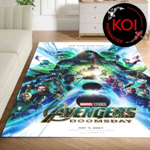 Avenger Doomsday New Mask Same Task Marvel Studio Doctor Doom Home Decor Rug Carpet