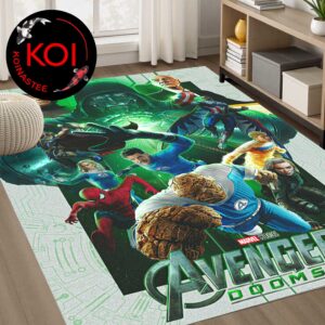 Avengers Doomsday Fantastic Four Marvel Studio Rug Carpet
