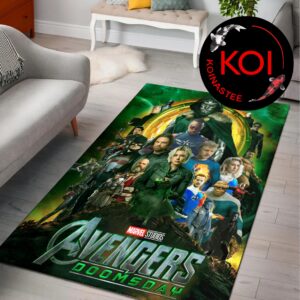 Avengers Doomsday Movie 2026 Doctor Doom Infinity War Style Home Decor Tug Carpet Decor