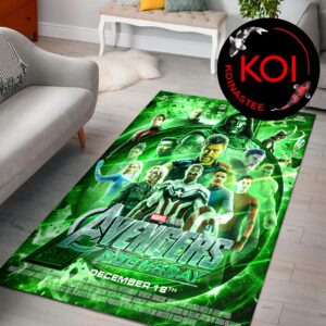 Avengers Doomsday Movie 2026 Marvel Studio Doctor Doom Rug Carpet Decor