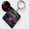 Metallica …And Justice For All Album Cover Acrylic Wood Keychain