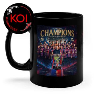 Barcelona 2026 Laliga Campion Champions Is Ours The Throne Is Ours Ceramic Mug Cup