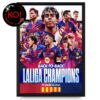 Barcelona 2026 Laliga Champions Campions Home Decor Poster Canvas