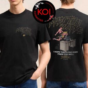Charles Oliveira Muay Thai Works I Hope This Flying Knee Finds You Well Two Sided T-Shirt