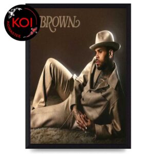 Chris Brown Brown New Album Cover 2026 Home Decor Poster Canvas