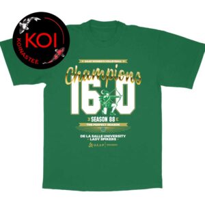 DLSU Lady Spikers Champions 16-0 Perfect Season Unisex T-Shirt