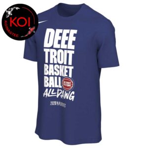 Deeetroit Basketball Detroit Pistons Playoffs 2026 Unisex T-Shirt