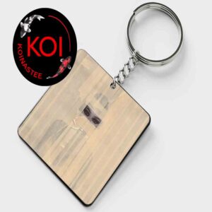 Drake Habiti Album Cover Acrylic Wood Keychain