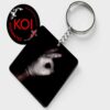 Drake Habiti Album Cover Acrylic Wood Keychain