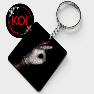 Drake Iceman Album Cover Acrylic Wood Keychain