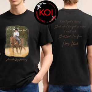 George Strait Live 2026 Tour Amarillo By Morning Two Sided T-Shirt