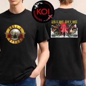 Guns N’ Roses Hard Rock Hollywood 2026 Florida April 30th May 5th Two Sided T-Shirt