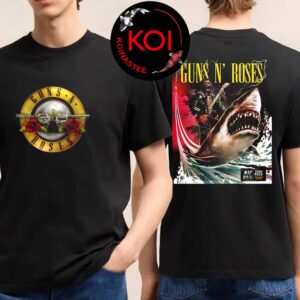 Guns N’ Roses Hard Rock Hollywood 2026 Florida May 5th Two Sided T-Shirt