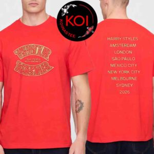Harry Styles 2026 Tour Dates Together Two Sided T-Shirt Hoodie