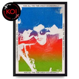 Harry Styles 2026 Tour Together Kiss All The Time Disco Occasionally Home Decor Poster Canvas