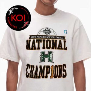 Hawaii Men’s Volleyball 2026 NCAA National Champions Unisex T-Shirt