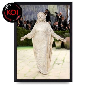 Heidi Klum At Met Gala 2026 Home Decor Poster Canvas
