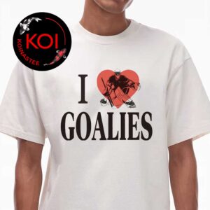 I Love Goalies Dan Vladar Hockey Unisex T-Shirt