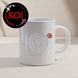 Inter Milan Coppa Italia 2025 2026 Winners 10th Time Ceramic Mug Cup