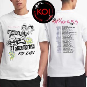 Kid Cudi 2026 Tour Dates The Rebel Ragers Beautiful Confusion Two Sided T-Shirt Hoodie