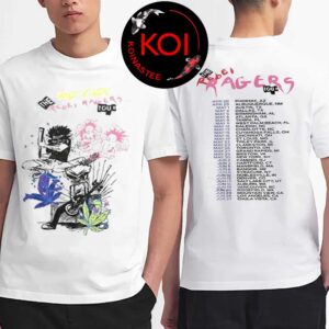 Kid Cudi 2026 Tour Dates The Rebel Ragers Two Sided T-Shirt Sweatshirt Hoodie