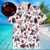 Kuromi Heart Skull Summer Aloha Hawaiian Shirt