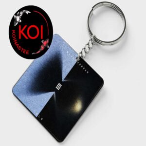 Majid Jordan Cold Album Cover Acrylic Wood Keychain