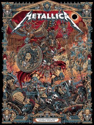 Metallica Athens Olympic Stadium 2026 Athens Greece OAKA May 5th