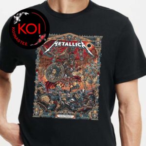 Metallica Athens Olympic Stadium Greece OAKA 2026 May 5th Unisex T-Shirt