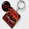 Tove Lo Estrus Album Cover Acrylic Wood Keychain