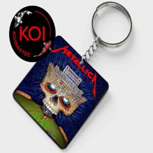 Metallica Bucharest 2026 Romania National Arena May 13th Exclusively Limited Edition Popup Acrylic Wood Keychain