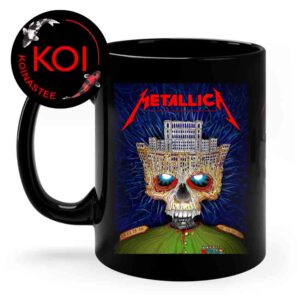 Metallica Bucharest 2026 Romania National Arena May 13th Exclusively Limited Edition Popup Ceramic Mug Cup