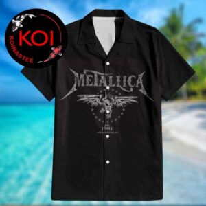 Metallica Est 1981 Logo Regular Hawaiian Aloha Shirt