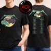 Metallica Liquid Death M72 World Tour Dates 2026 Two Sided T-Shirt
