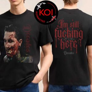 Motionless In White Decades Dark Album Cover I’m Still Here Two Sided T Shirt